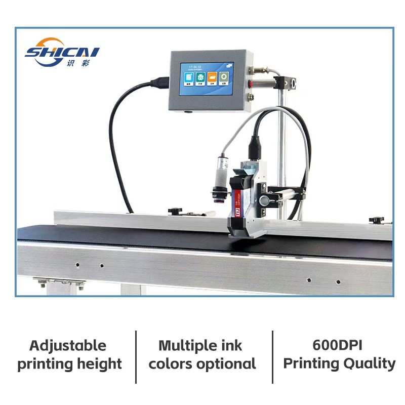 Online Inkjet Printer Without Conveyor Printing Date Stamp and Date Code