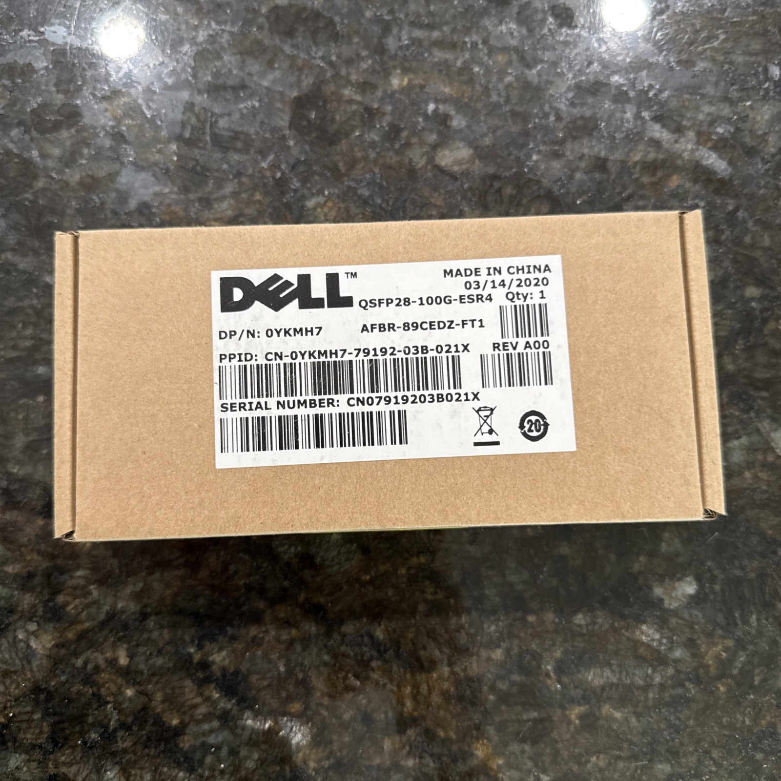 New Dell QSFP28-100G-ESR4 0YKMH7