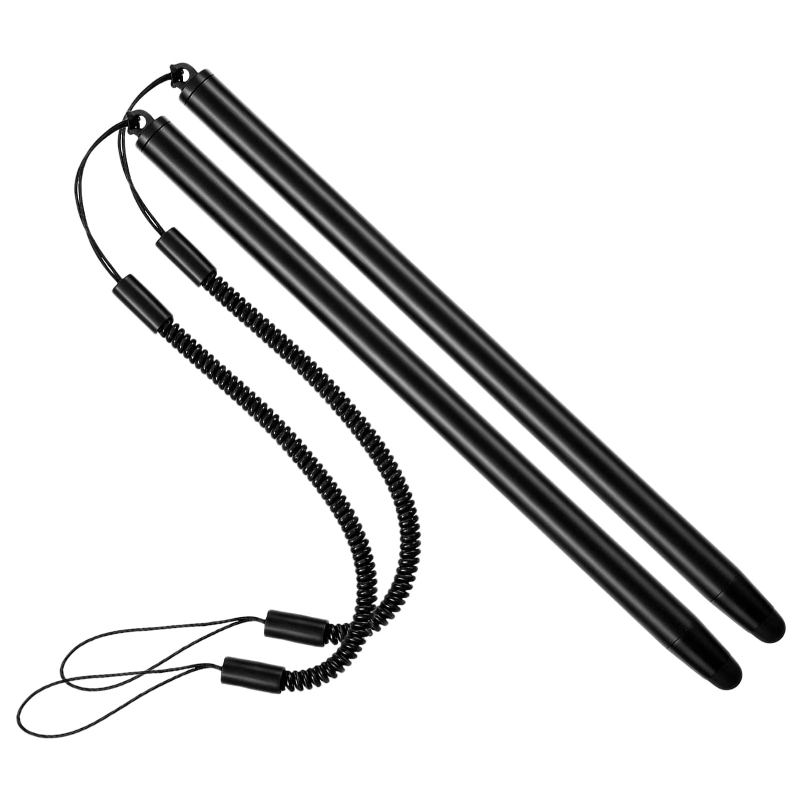 2 PCS Stylus Pen with Spring Tether, Universal Capacitive Touch Screen Pen fo...