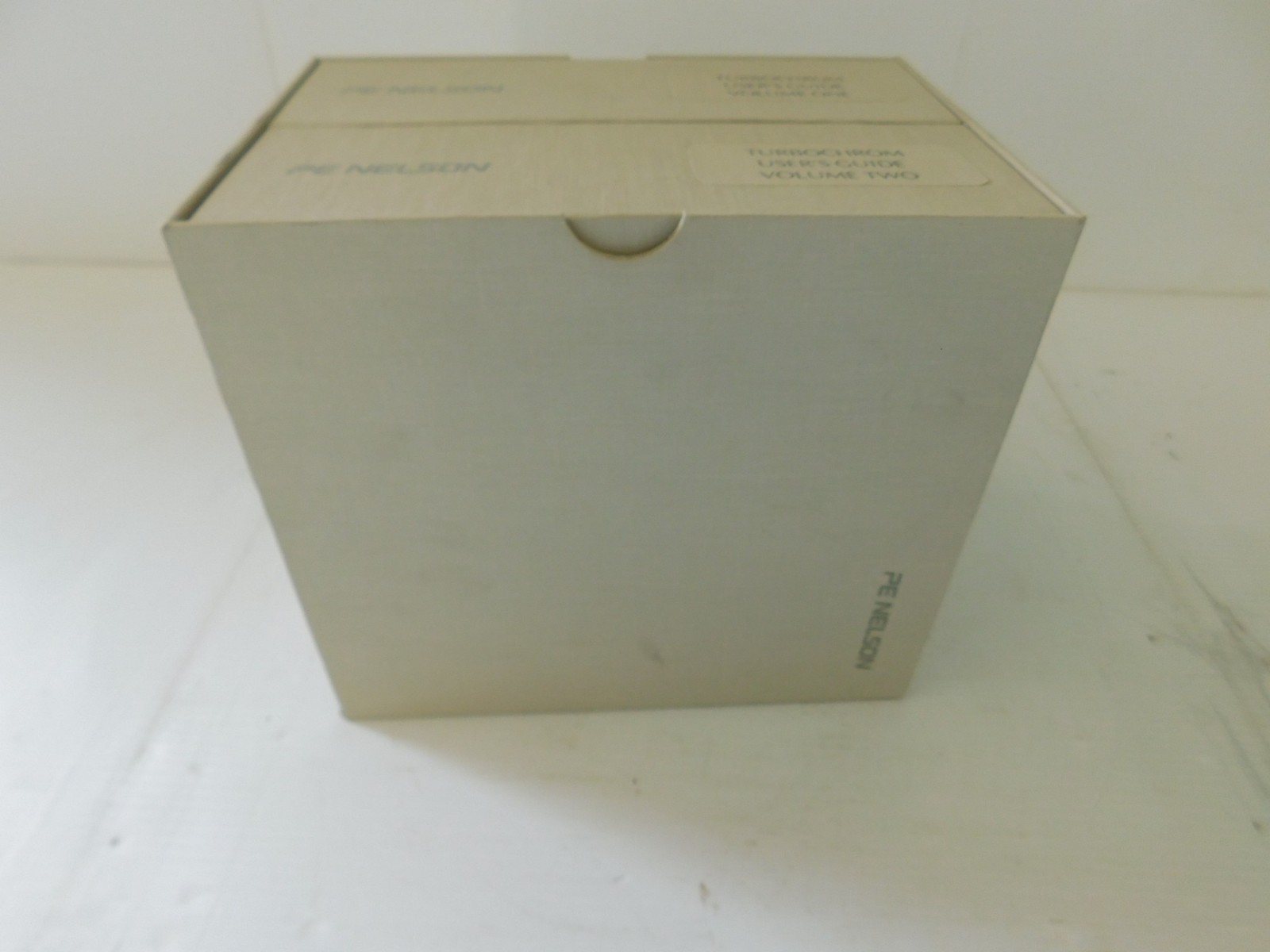 PE NELSON TURBOCHROM USER'S GUIDE VOLUME ONE AND TWO (PQY65)
