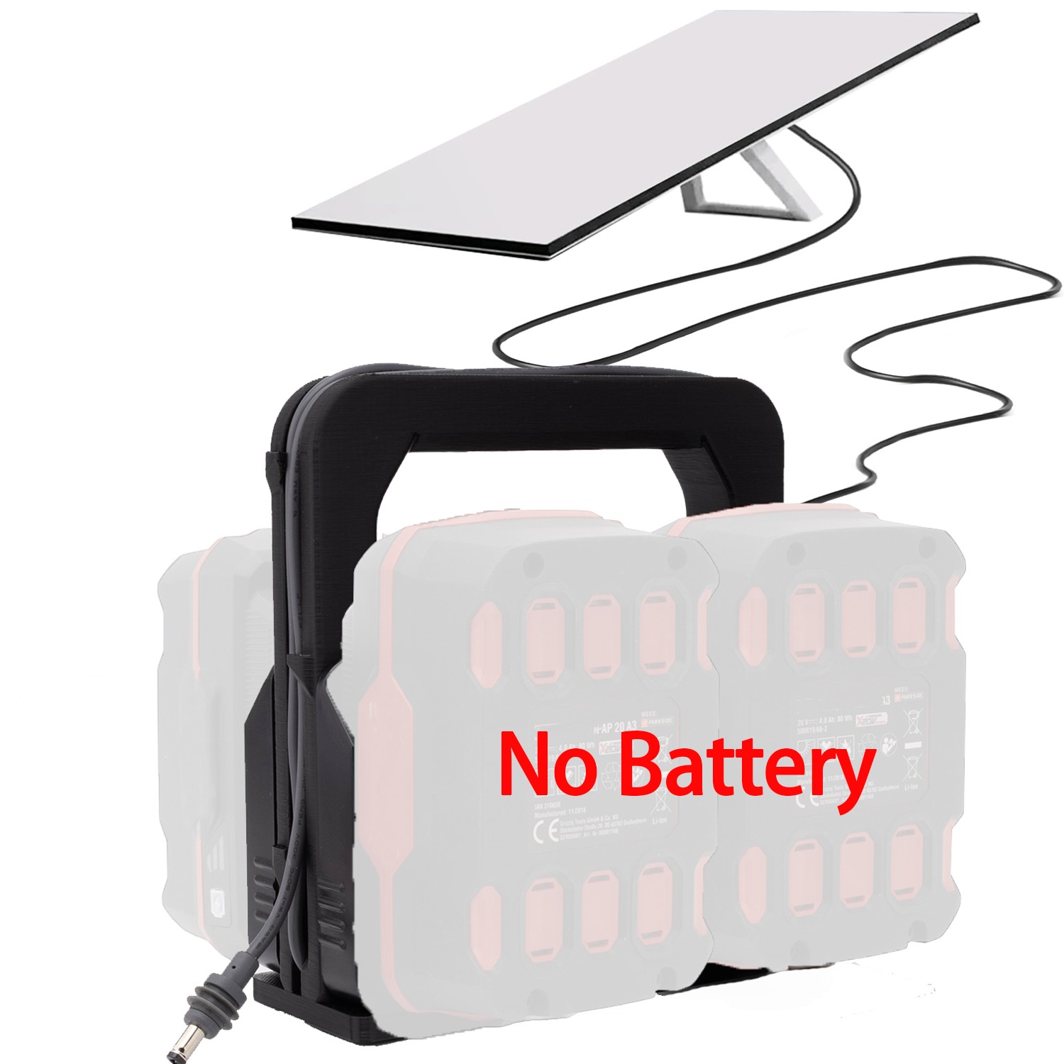 4X 20V Battery Adapter for Starlink Mini For PARKSIDE X-20V Li-ion Battery