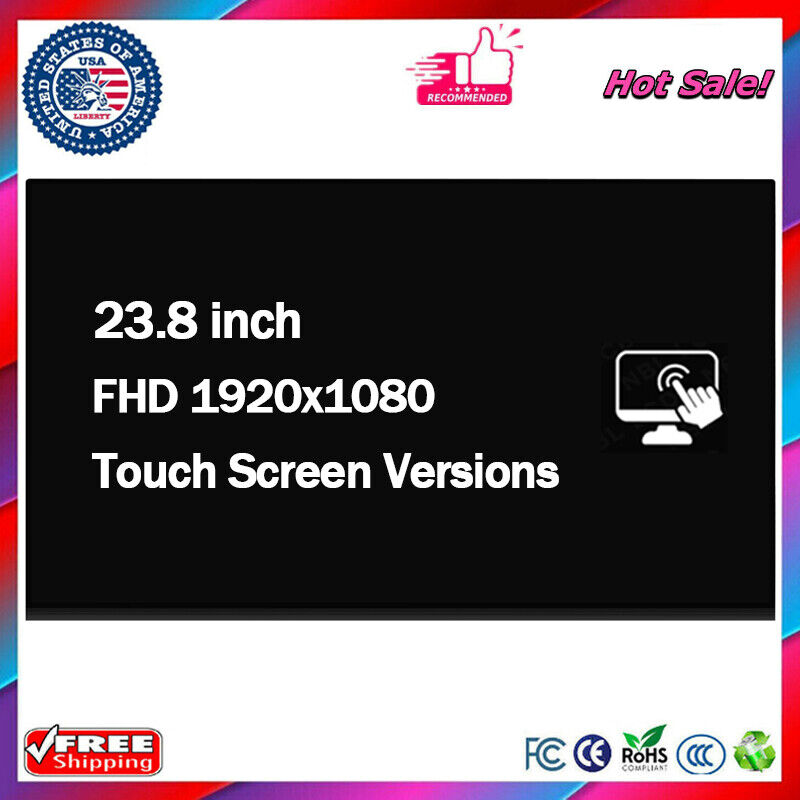 for HP 24-D 24-df1004la LCD Screen All-in-One Touch Screen Display Panel 23.8