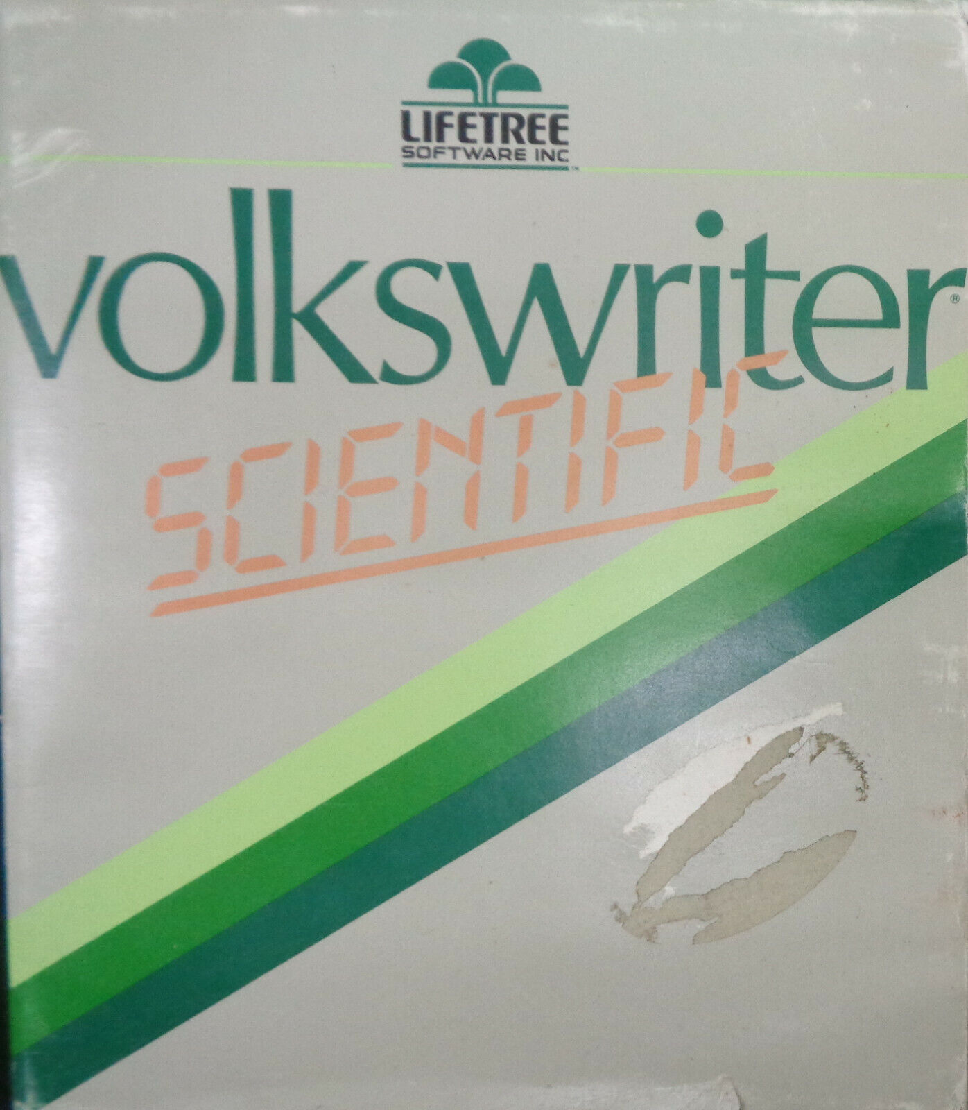 Volkswriter Scientific by Lifetree Software 1984. Science word processor. IBM