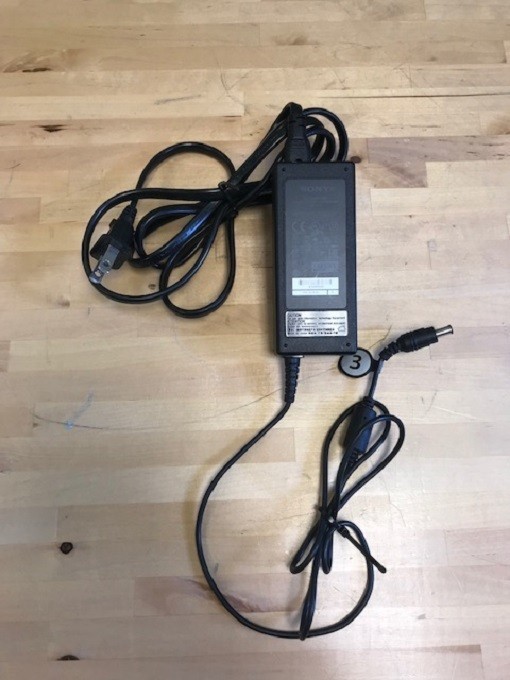 Genuine Sony AC Adaptor Model CUH-ZAC1 Output 12 V 3 A 5 And DC Very Good
