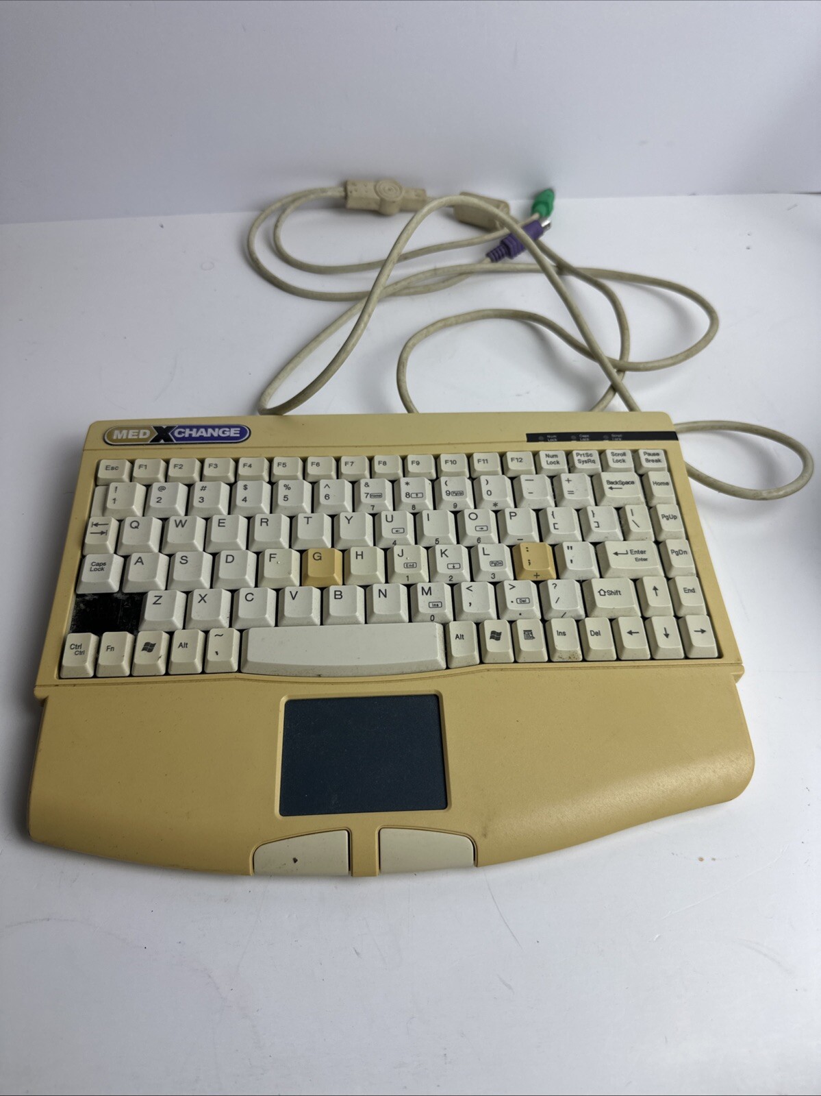 Adesso Ack-540 Missing Key Medxchange Conmed Vintage White