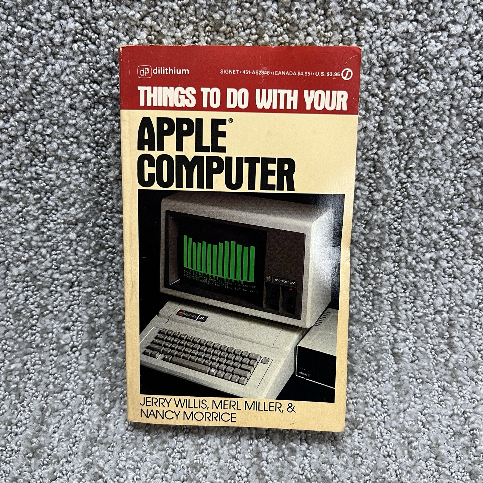 Vintage Things To Do With Your Apple Computer Paperback Book First Printing 1983