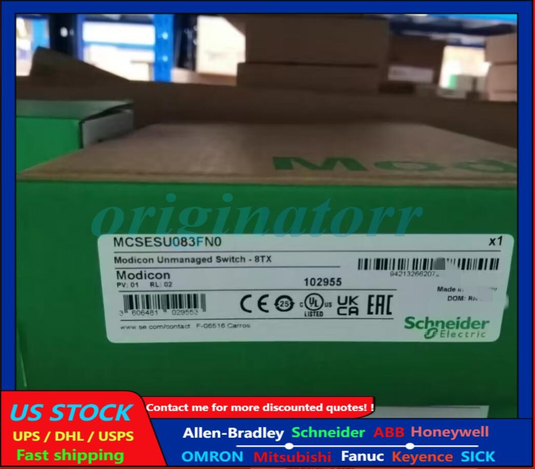 1pcs Schneider MCSESU083FN0 Industrial Ethernet Switch
