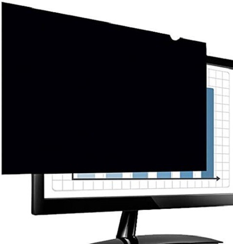Fellowes Computer PrivaScreen 18.5" Widescreen Monitor Blackout Privacy Filter 