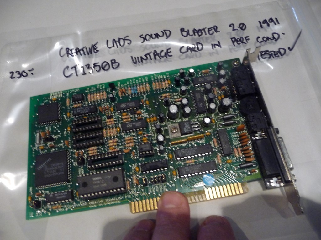 AU SELLER VINTAGE SOUND CARD CREATIVE 2.0 SOUND BLASTER CT1350B OPL2 YAMAHATESTD