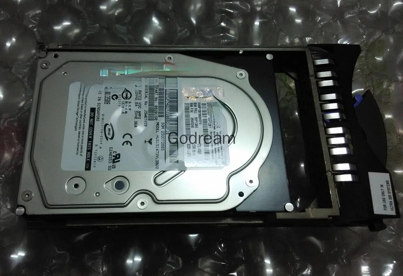 For IBM 73.4G 15K U320 80 pin SCSI hard disk 90P1381 90P1384 26K5245