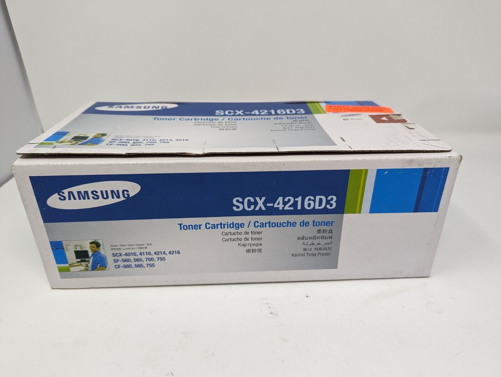 Samsung SCX-4216D3 Black Toner Cartridge Genuine Ink