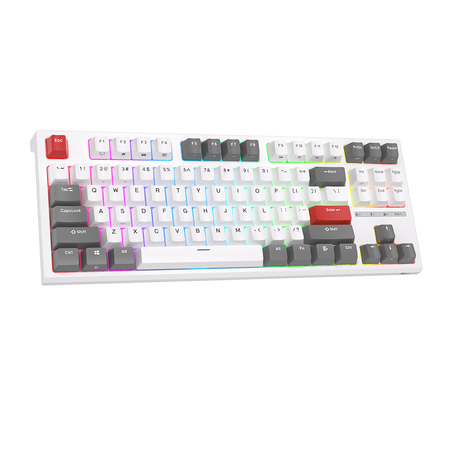 RK ROYAL KLUDGE R87 Mechanical Keyboard Hot Swappable Wired Gaming Keyboard