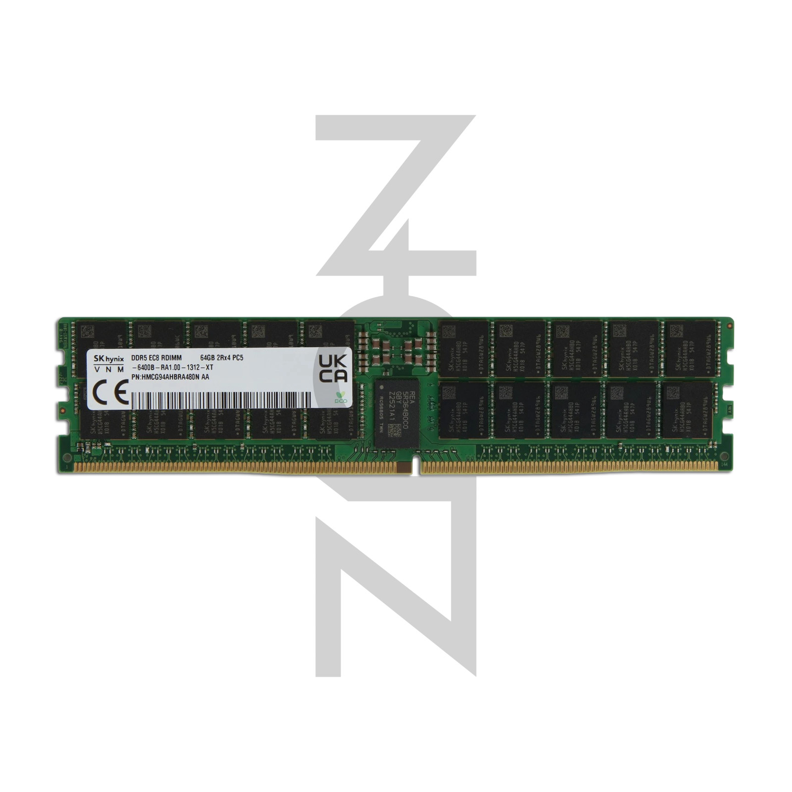 SK HYNIX 64GB PC5-51200B-R DDR5-6400B-R REG ECC / EC8 MEMORY HMCG94AHBRA480N