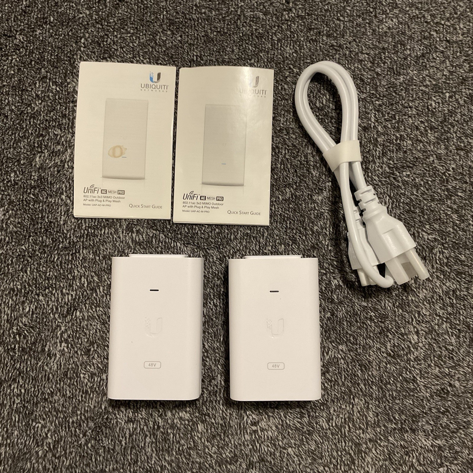 X2 Genuine Ubiquiti GP-J240-030G Switching Gigabit Power Supply 24V 0.3A Adapter