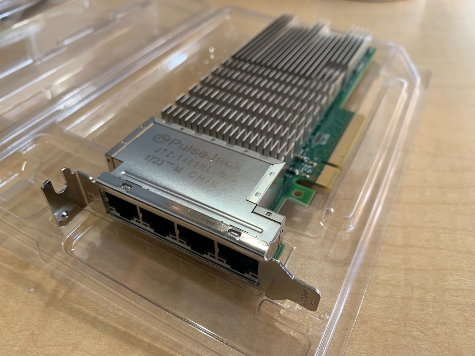 Genuine Dell 08XJ7 / Intel X710-T4 10Gb RJ45 Quad Port Network Card