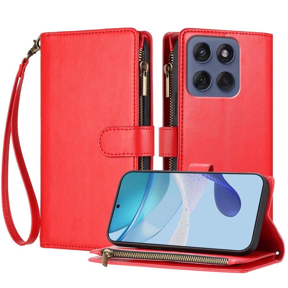 Flip Zipper Leather Card Wallet Cover Case For A23 A24 A12 A14 A15 A13 Xcover 7