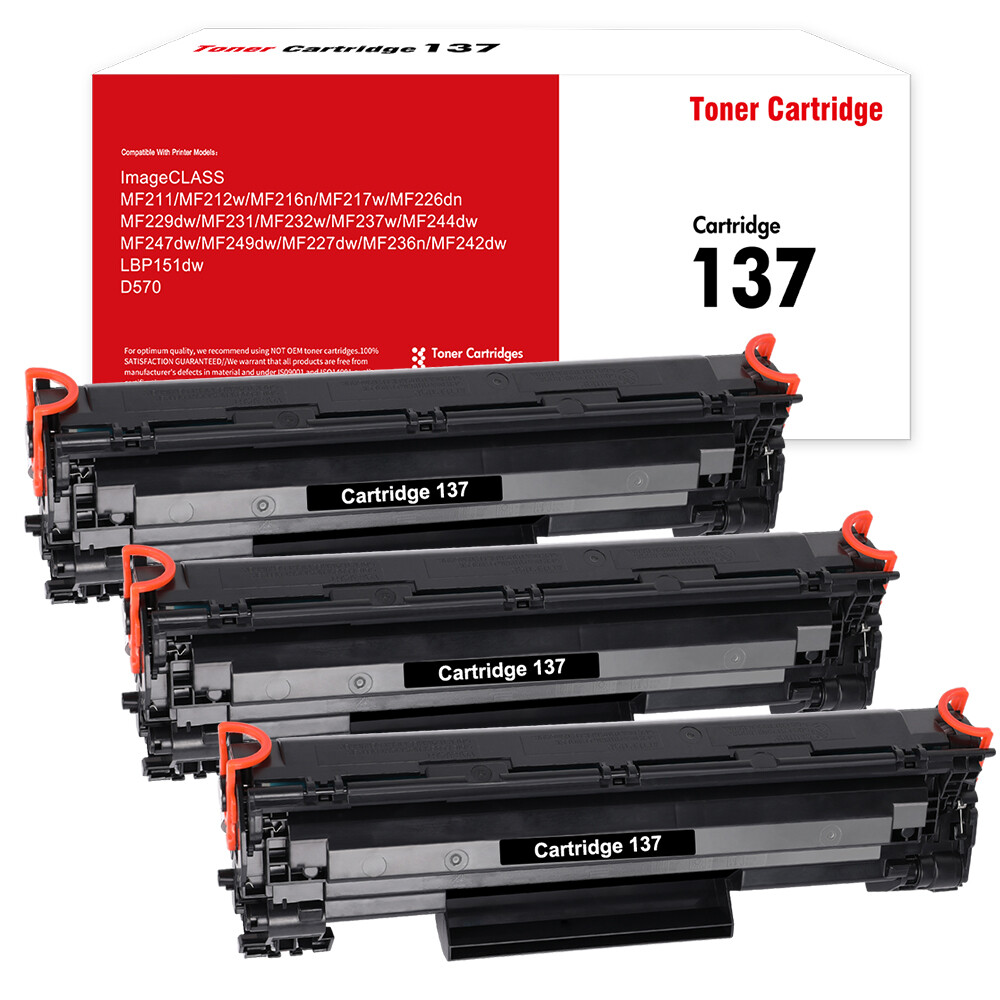CRG137 Toner Compatible For Canon 137 ImageClass MF232w MF227dw MF242dw D570 Lot