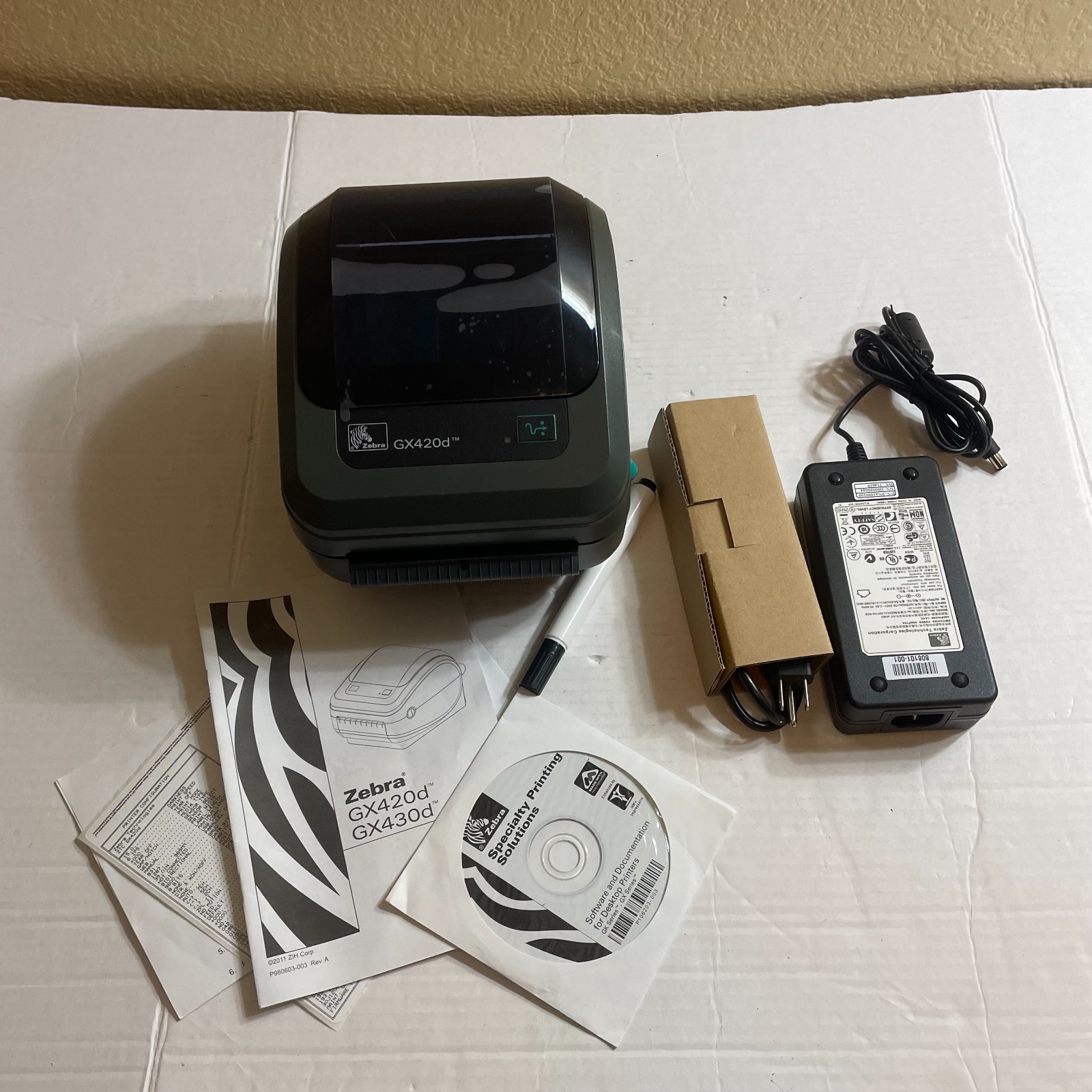 Zebra GX420d Desktop Label Printer