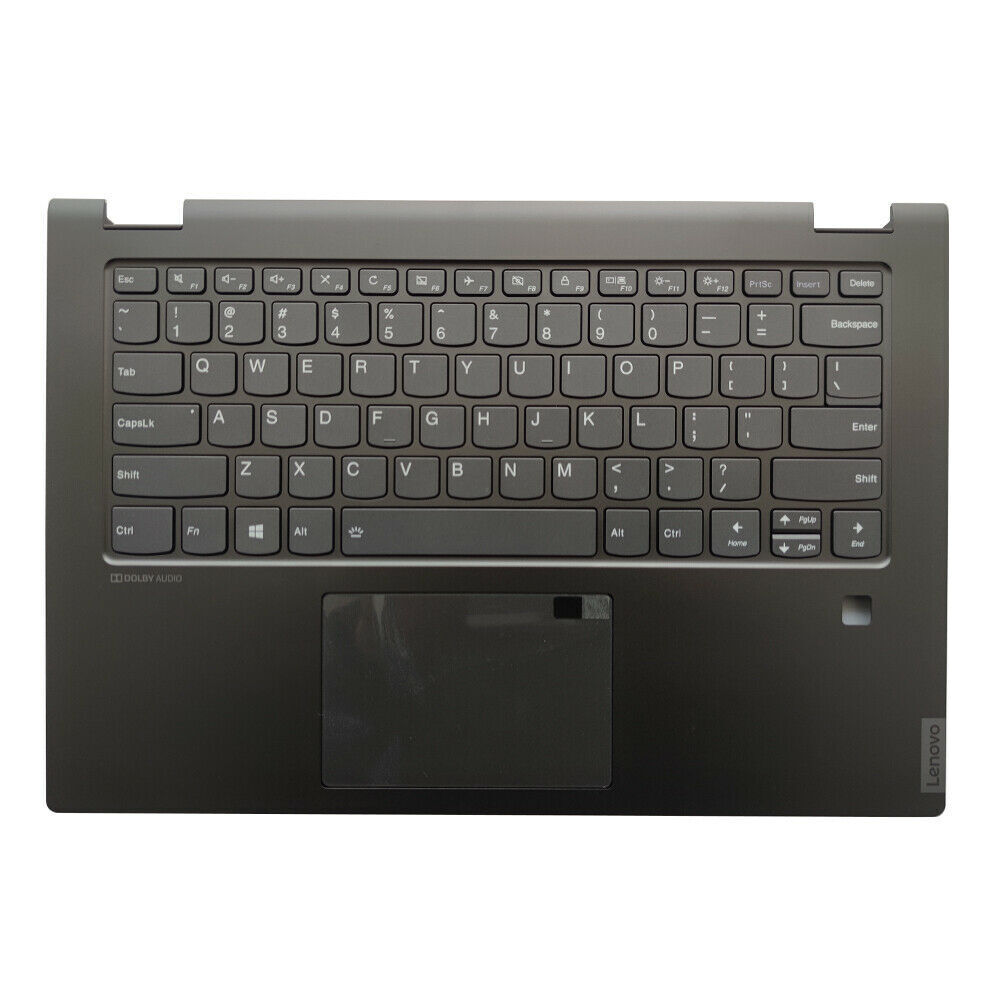 NEW Palmrest For Lenovo FLEX-14IWL 81SQ0000US 81SQ0008US US Keyboard 5CB0U42015