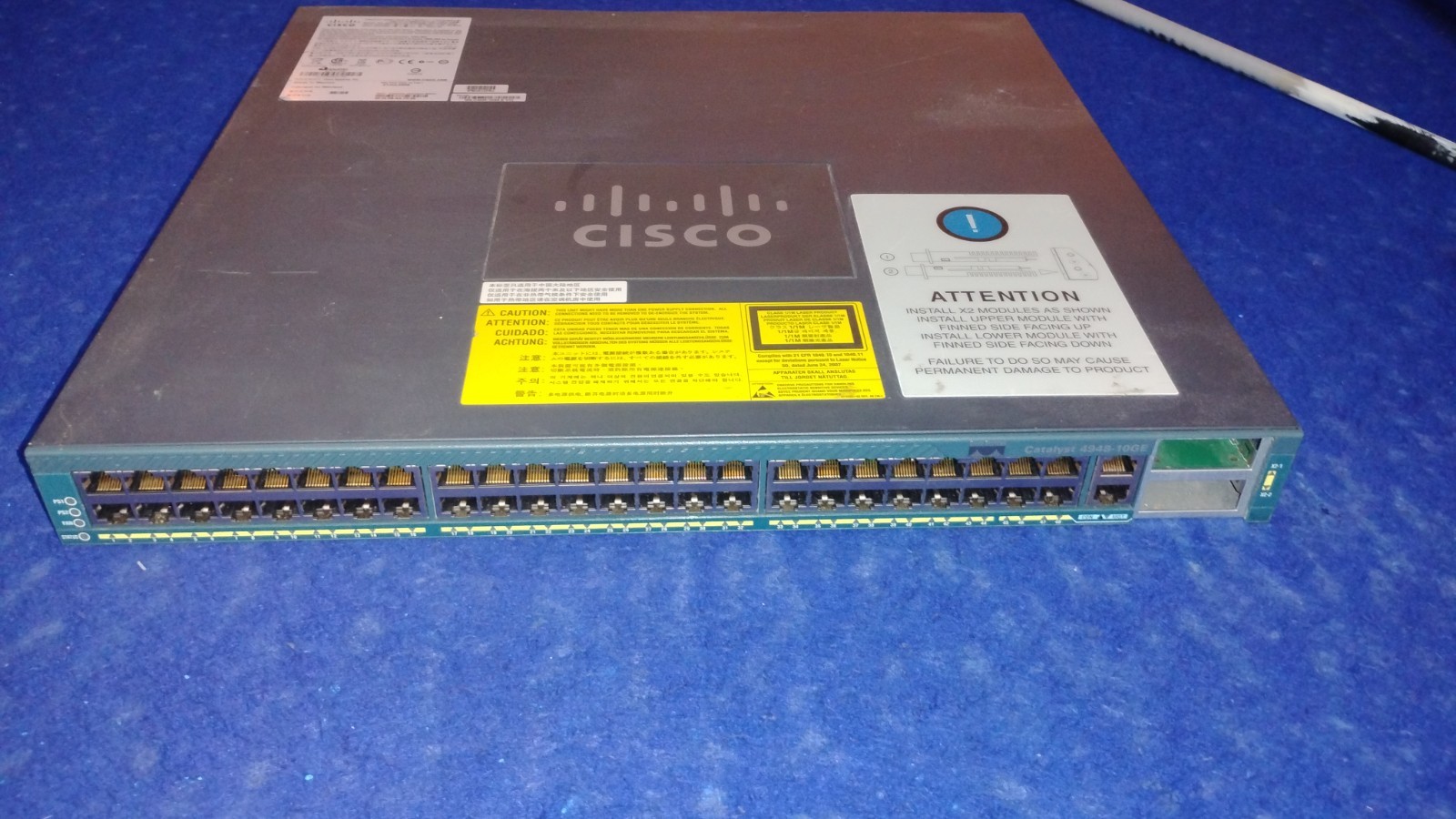 Cisco  Catalyst (WSC494810GEE) 48-Ports Rack-Mountable Switch Managed