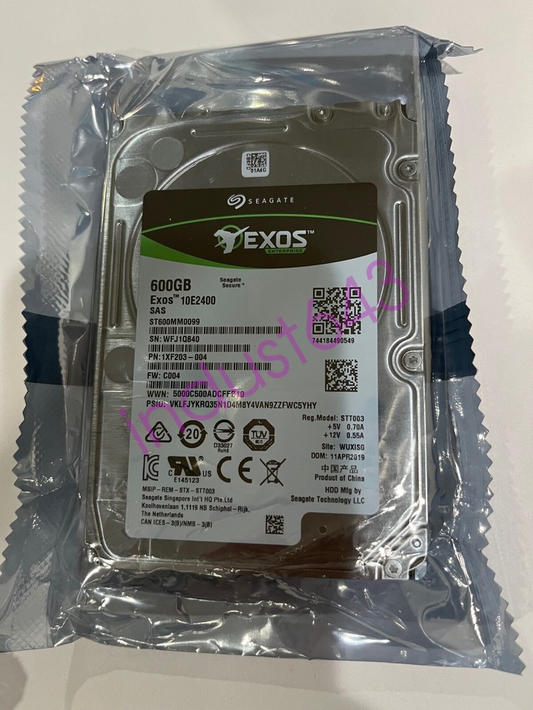 NEW BRAND Seagate ST600MM0099 600GB 10K RPM 12GB/S SAS 2.5" HDD