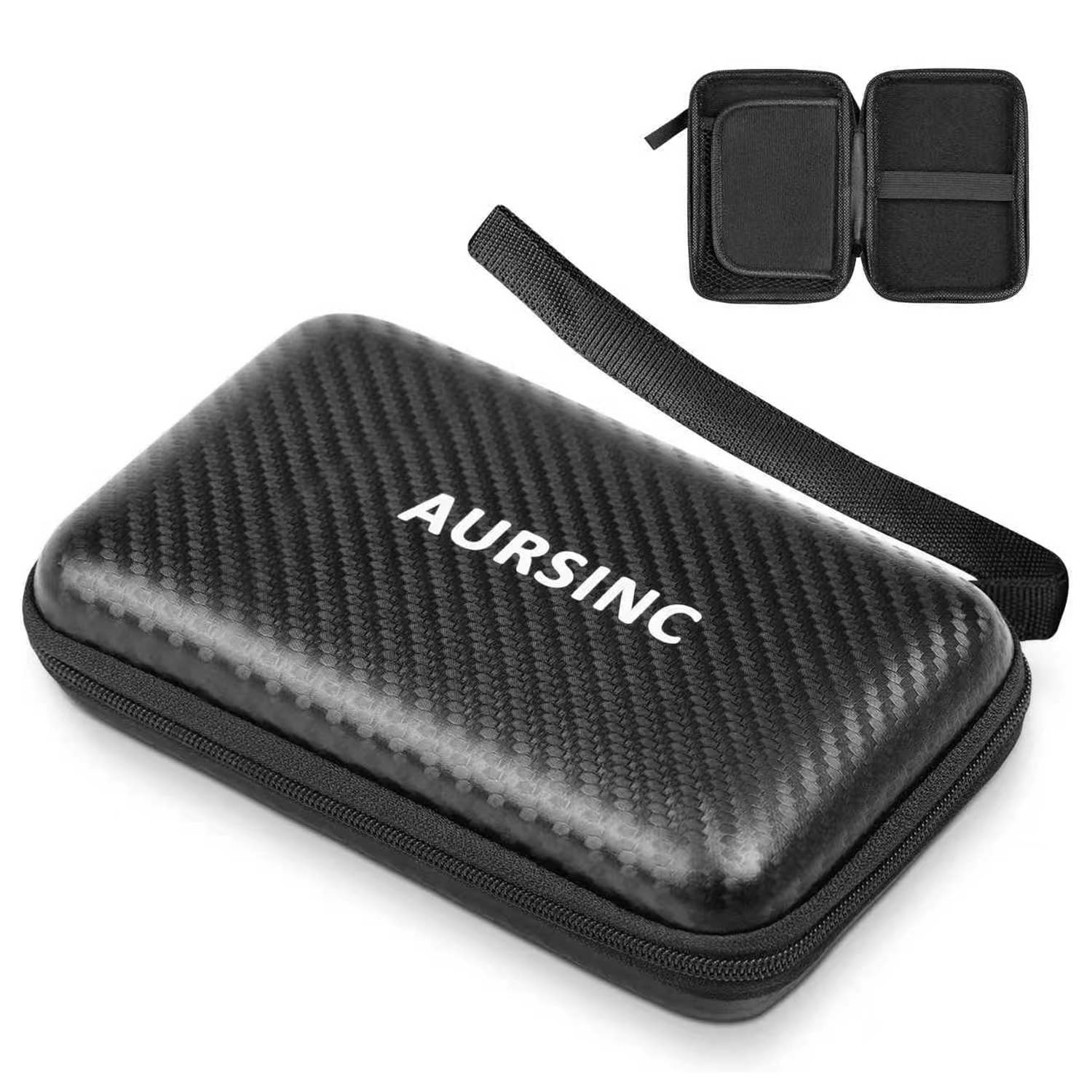 AURSINC 4 Inch Hard EVA Protective Case for NanoVNA‑H4/TinySA Ultra