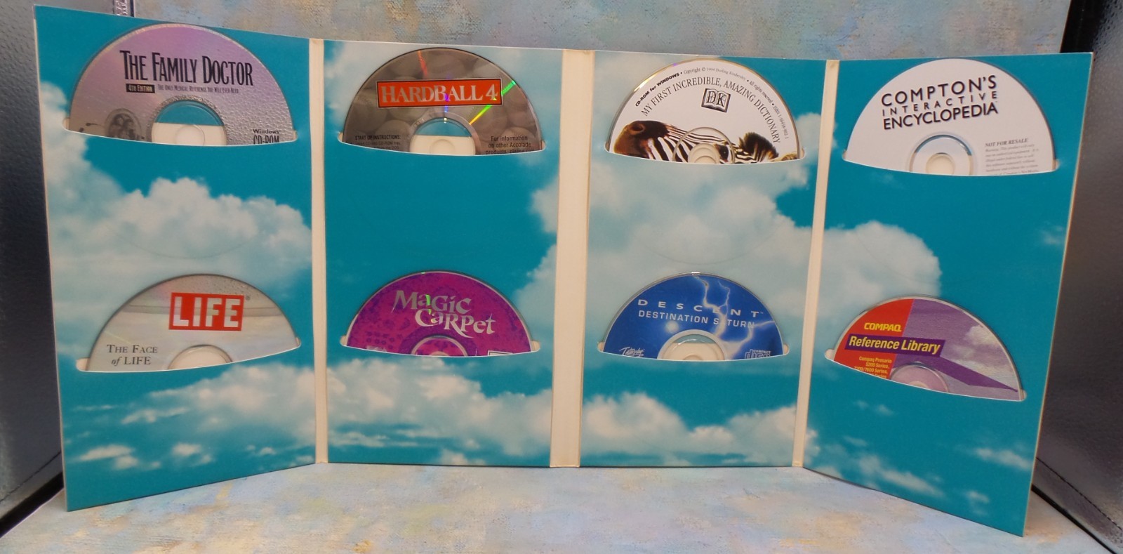1996 Compaq Software Library CD Set OEM Bundle Presario Windows 95 Vintage - NEW