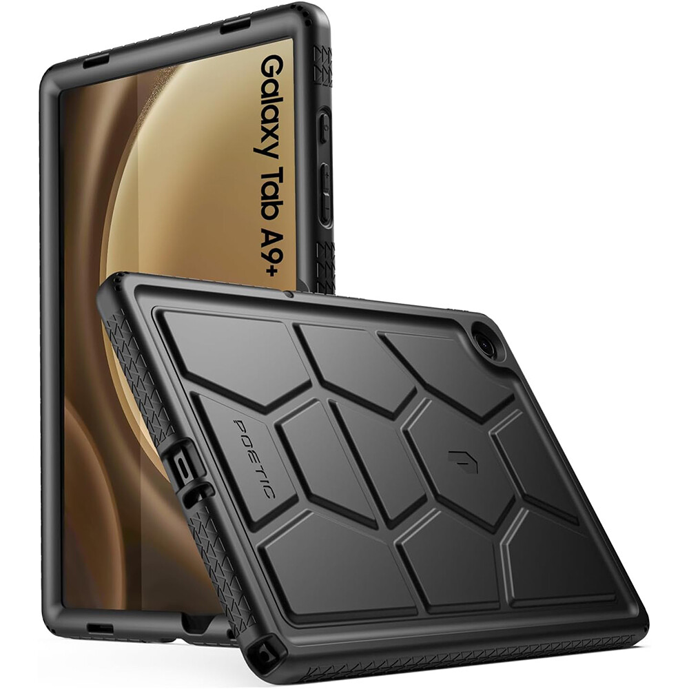 For Samsung Galaxy Tab A9+ Plus Case Poetic Rugged Kids Friendly Silicone Cover
