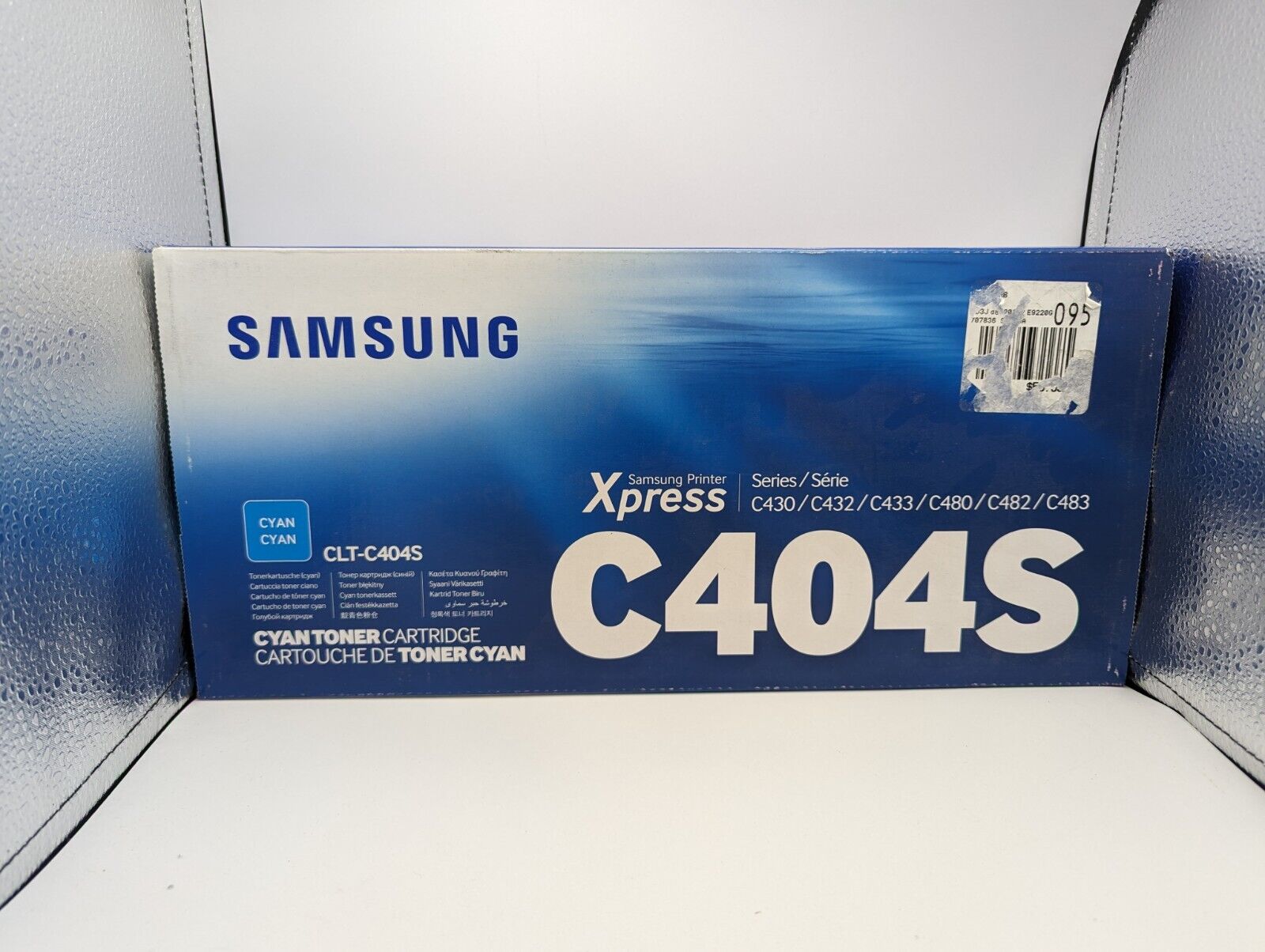 Genuine Samsung CLT-C404S CYAN Toner Cartridge - New In Package