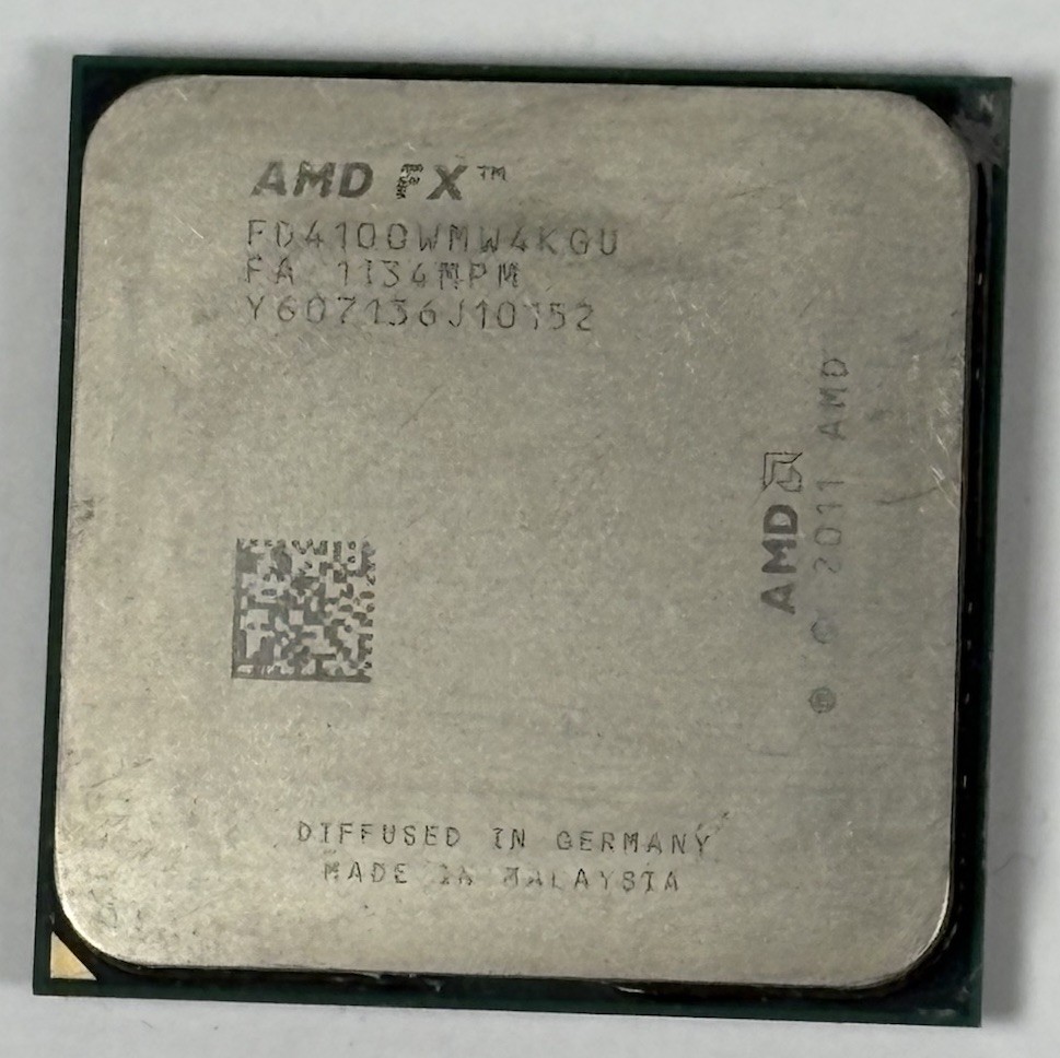 AMD FX-4100 3.6GHz Quad-Core (FD4100WMW4KGU) Processor