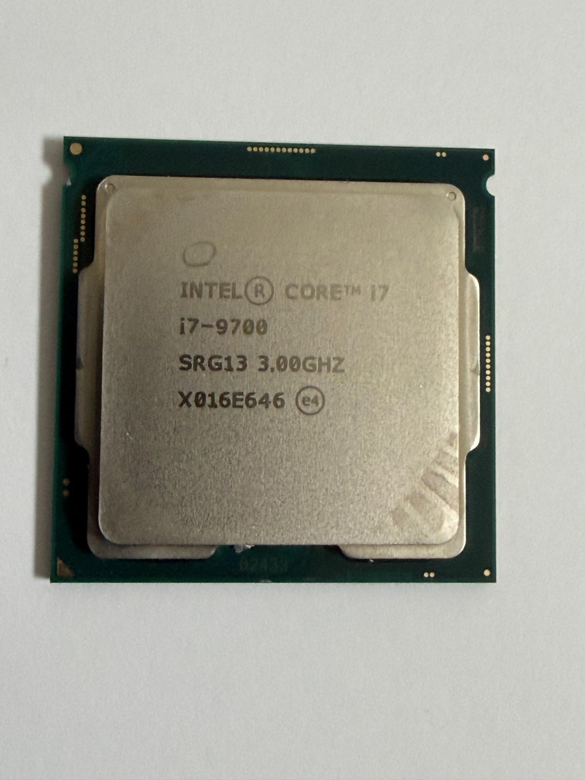 Intel Core i7-9700 3.00 GHz LGA 1151 Desktop CPU Processor SRG13