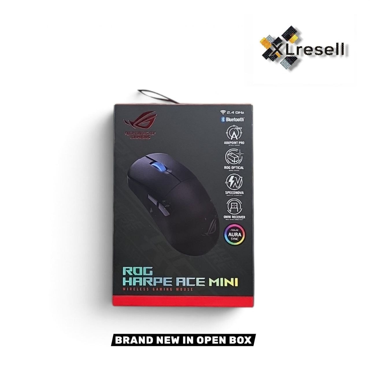 ASUS ROG Harpe Ace Mini Ultralight Wireless Optical Gaming Mouse SpeedNova Black