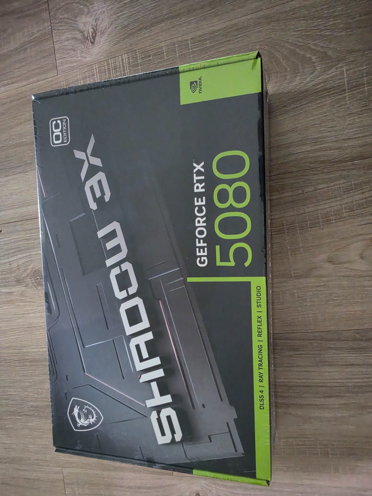MSI GEFORCE Shadow 3X OC RTX5080 16GB GDRR7 PCIE 5.0