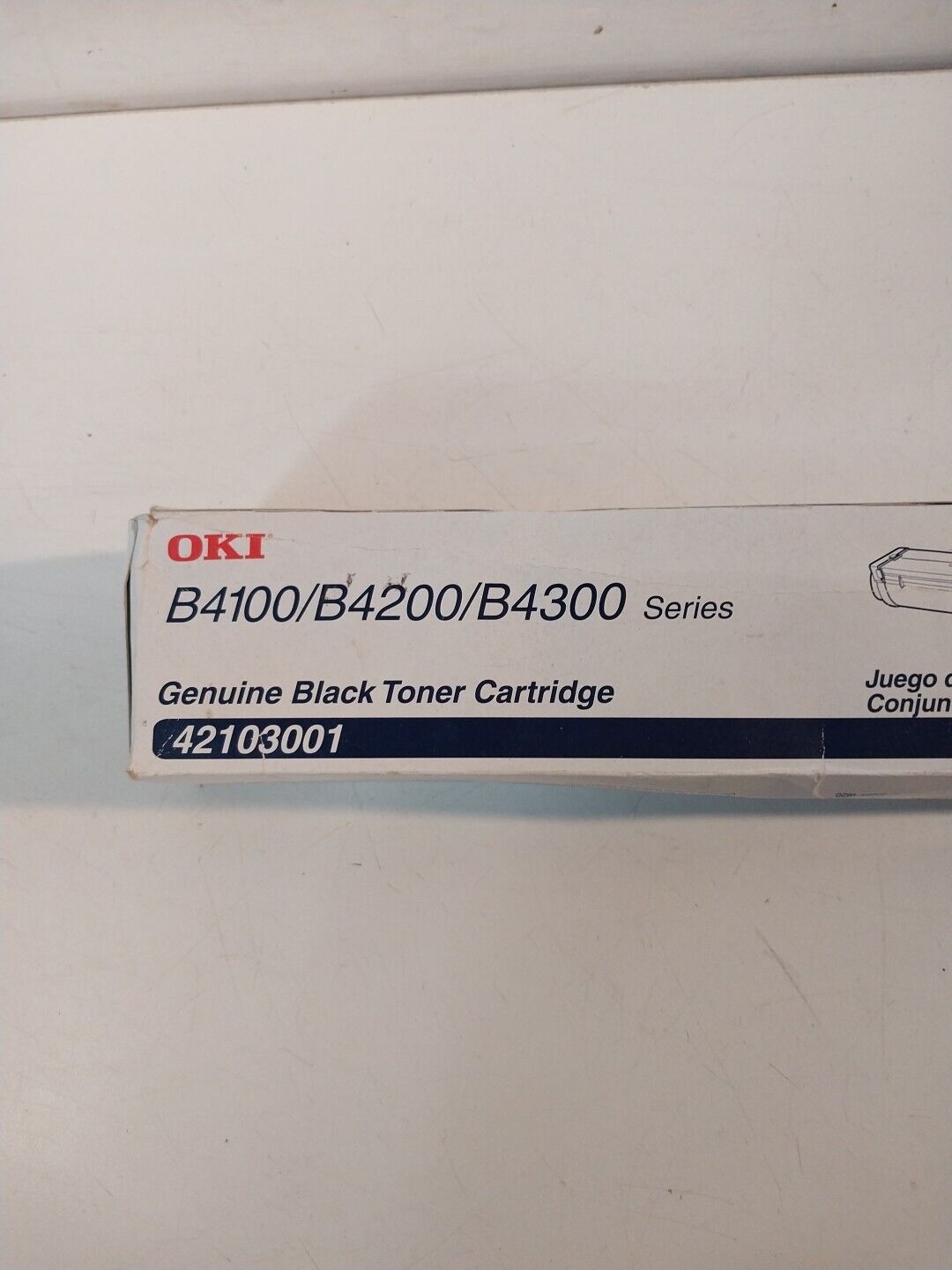 OKI Original Genuine BLACK Toner Cartridge 42103001 NEW B4100/B4200/B4300 Series
