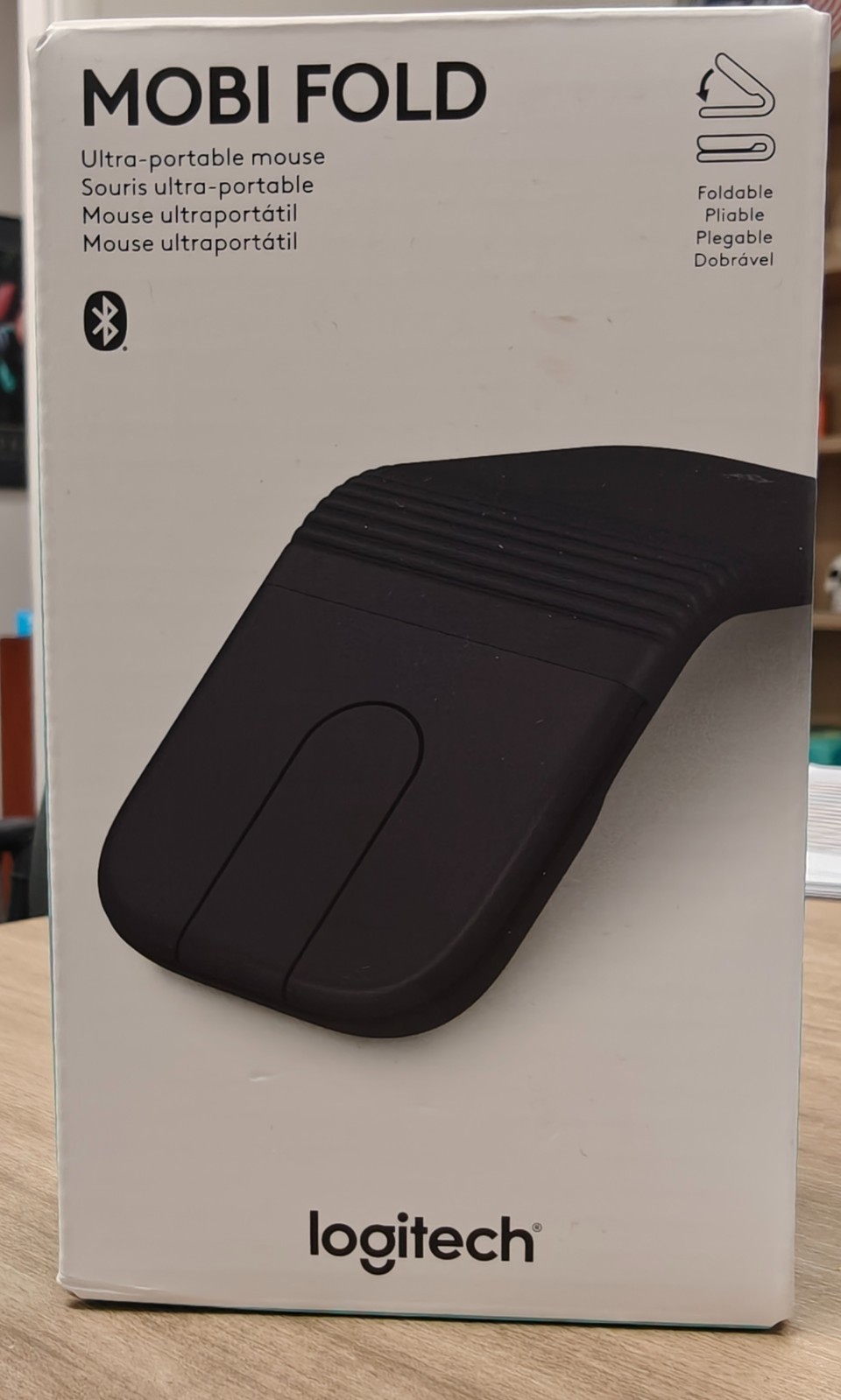 LOGITECH MOBI FOLD ULTRA-PORTABLE WIRELESS MOUSE COLOR: GRAPHITE 910-007601