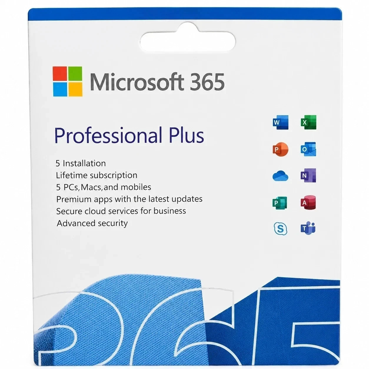 5 PC or Mac with USB media Microsoft 365 Professional