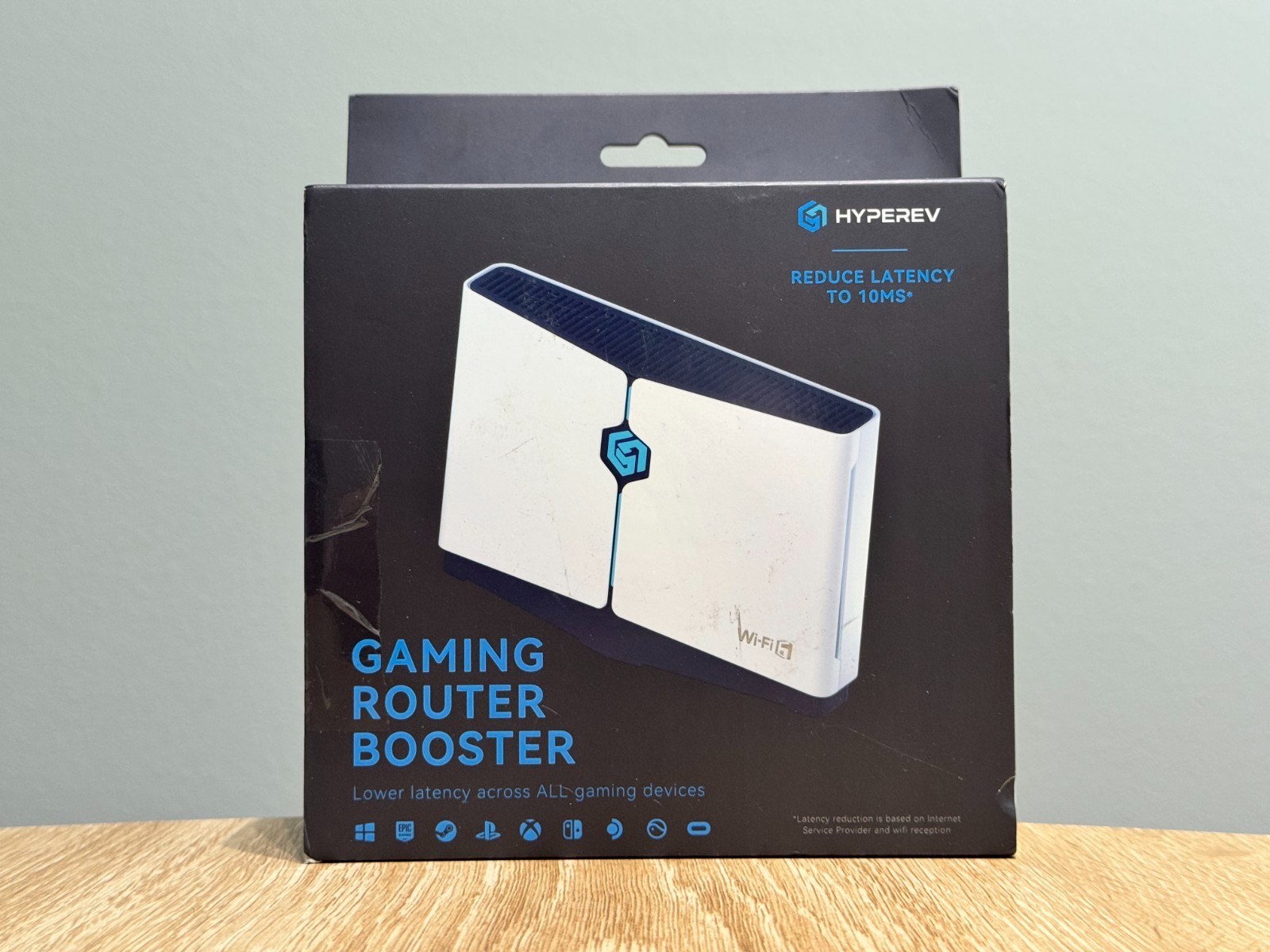 HYPEREV PRO WiFi6 Gaming Router, Dual-Band | GearUP Booster Plugin with 1-Year..