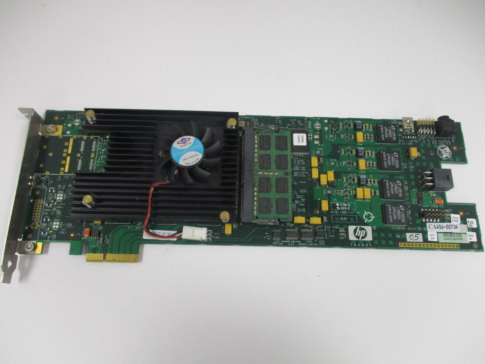 Genuine HP Indigo VCORN5 ASSY CA452-00051 Rev. 5 Board PCB CA456-00734 Tested