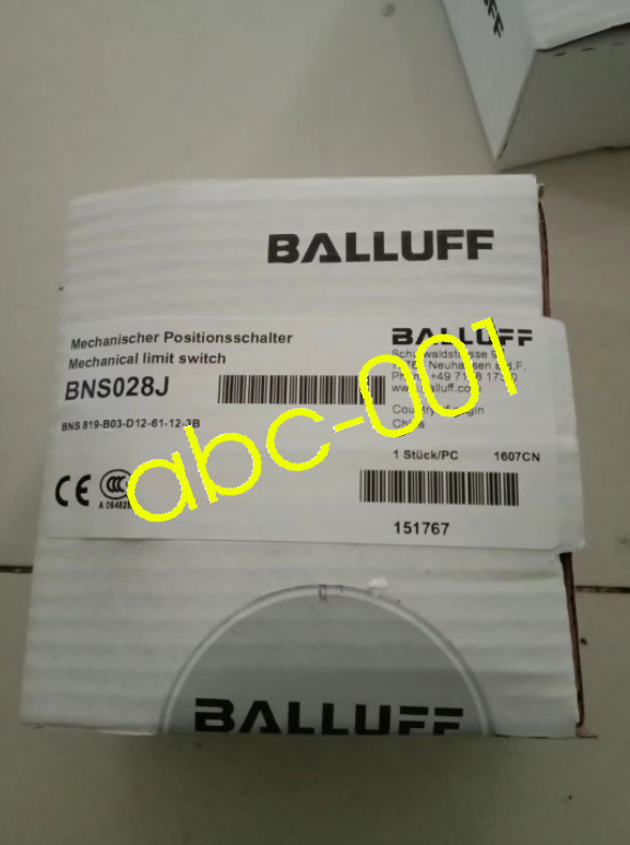 1PC NEW BALLUFF BNS819-B03-D12-61-12-3B LIMIT SWITCH  *TT