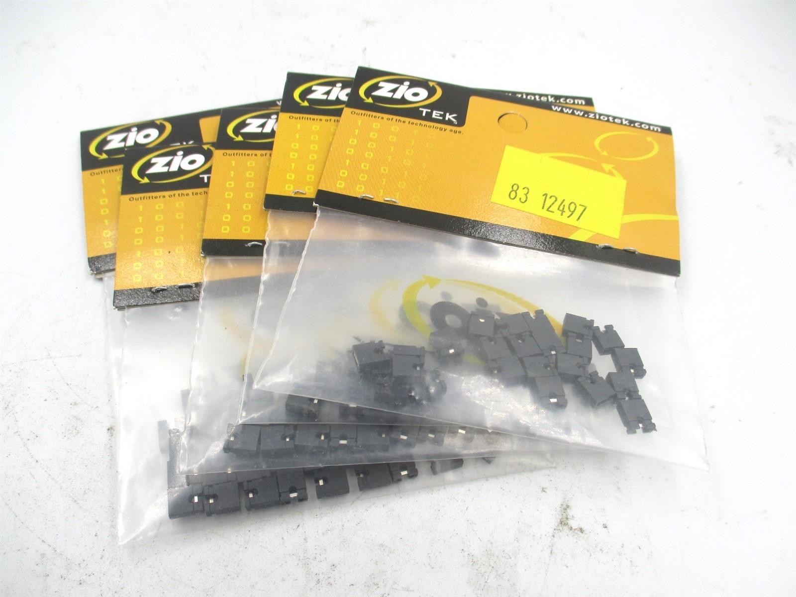 Ziotek (ZT1610295) Motherboard Electrical Mini Jumpers 24ct. - Lot of 5