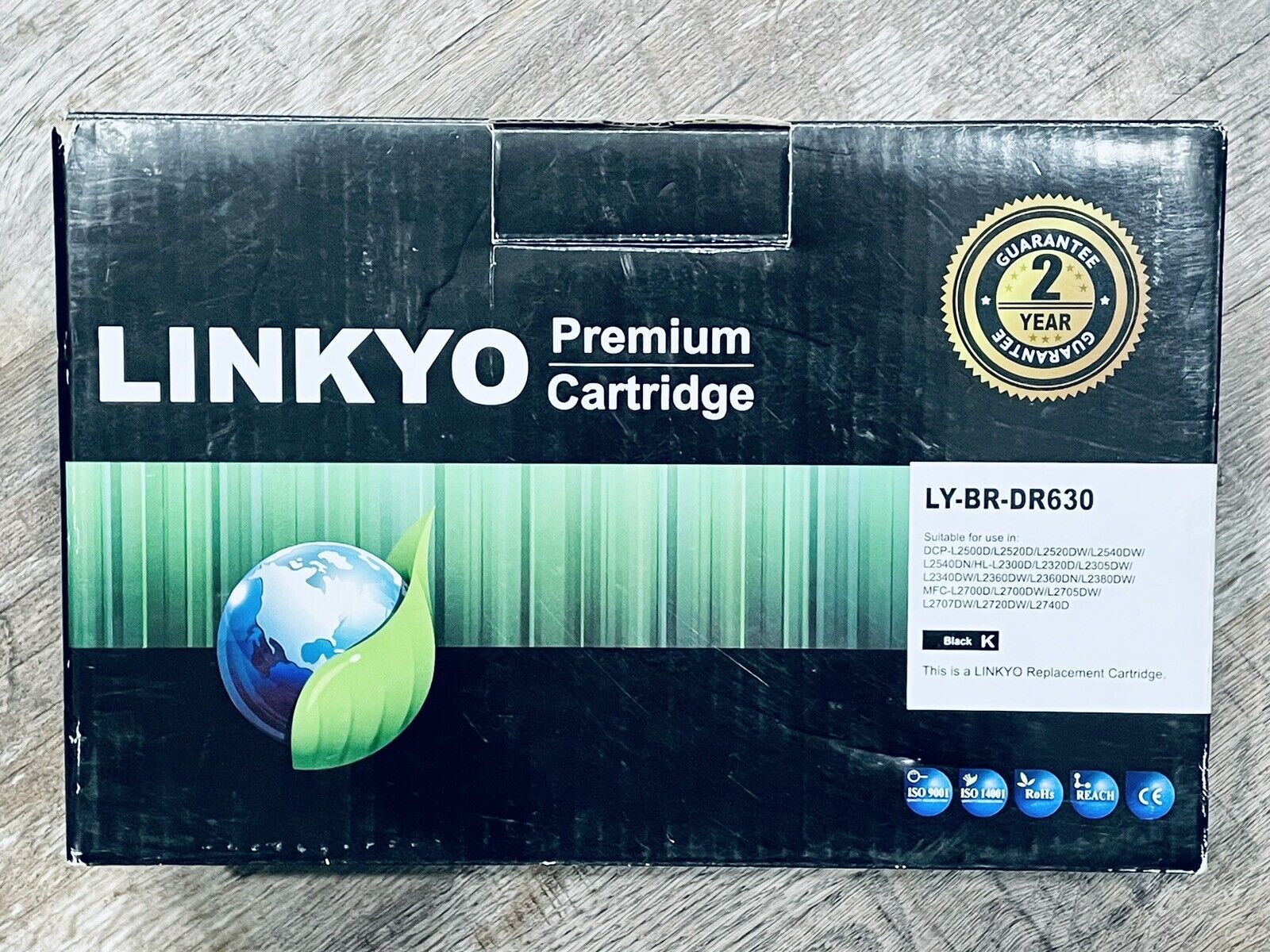 🆕 LINKYO Premium Cartridge LY-BR-DR630, Replacement drum unit for Brother DR630