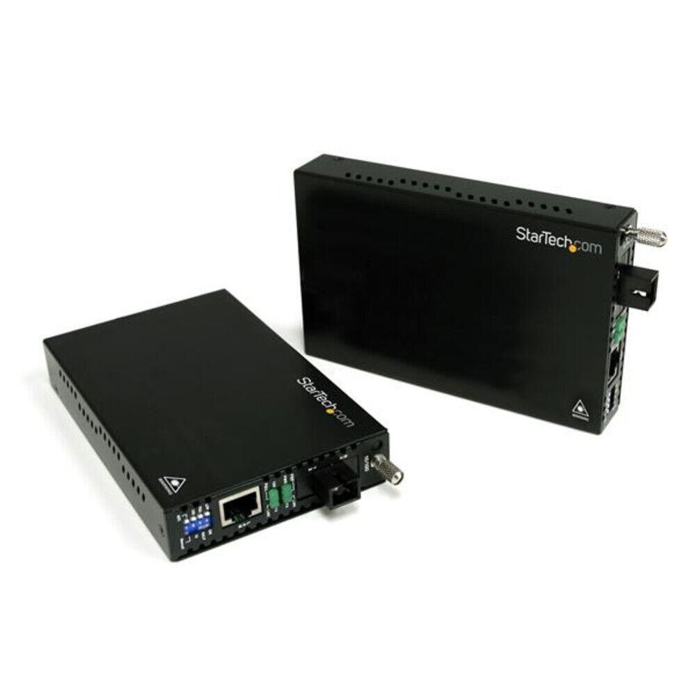 StarTech ET90110WDM2 Ethernet Media Converter - 10/100 Mbps, 20km Range