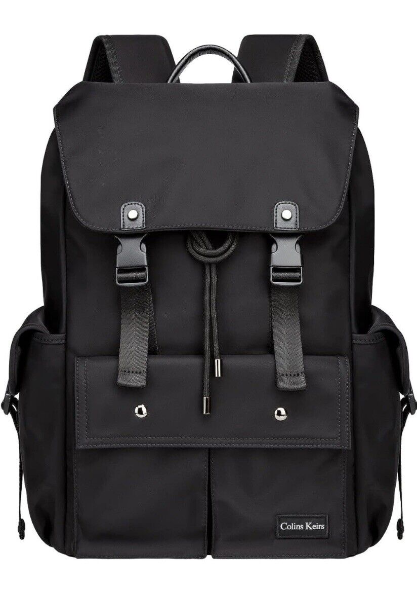 Colins Keirs 17 Inch Laptop Backpack. Drawstring Anti-theft Waterproof Tech B...