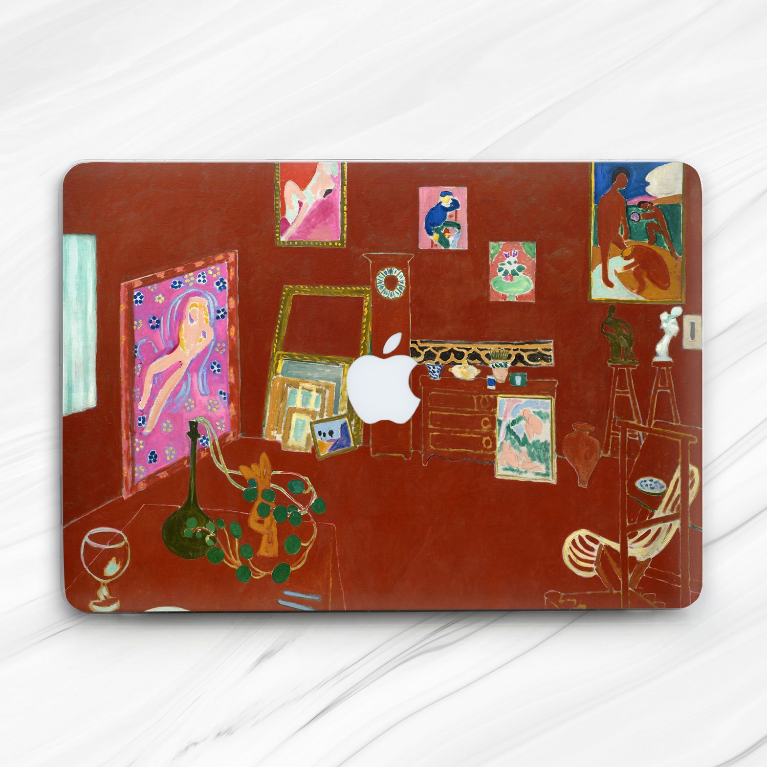 Henri Matisse The Red Painting Hard Case For Macbook Air 13 Pro 16 13 14 15