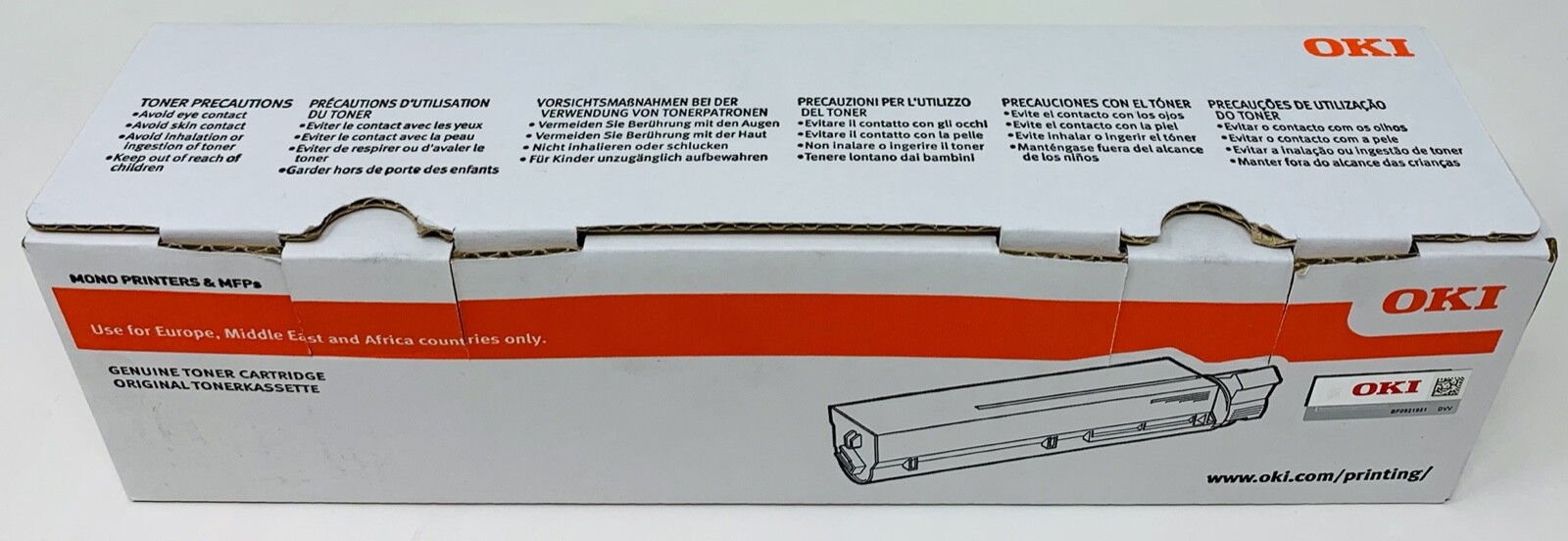 OKI 44574702 GENUINE TONER FOR OKI B411d/7B411dn/B431d/431dn/MB461/MB471