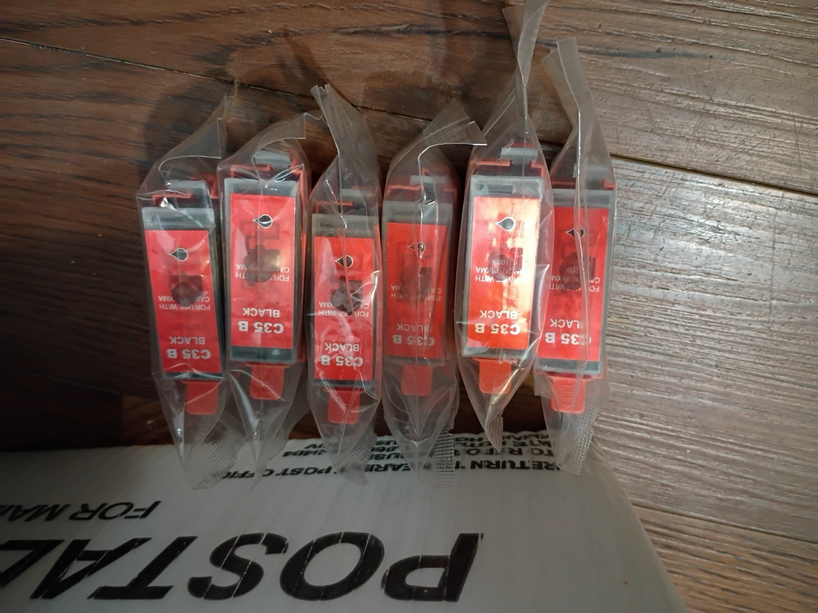 C35 B Ink 6 Pack Black For Use With Canon Pixma Pro 100 New In Packs See Photos 