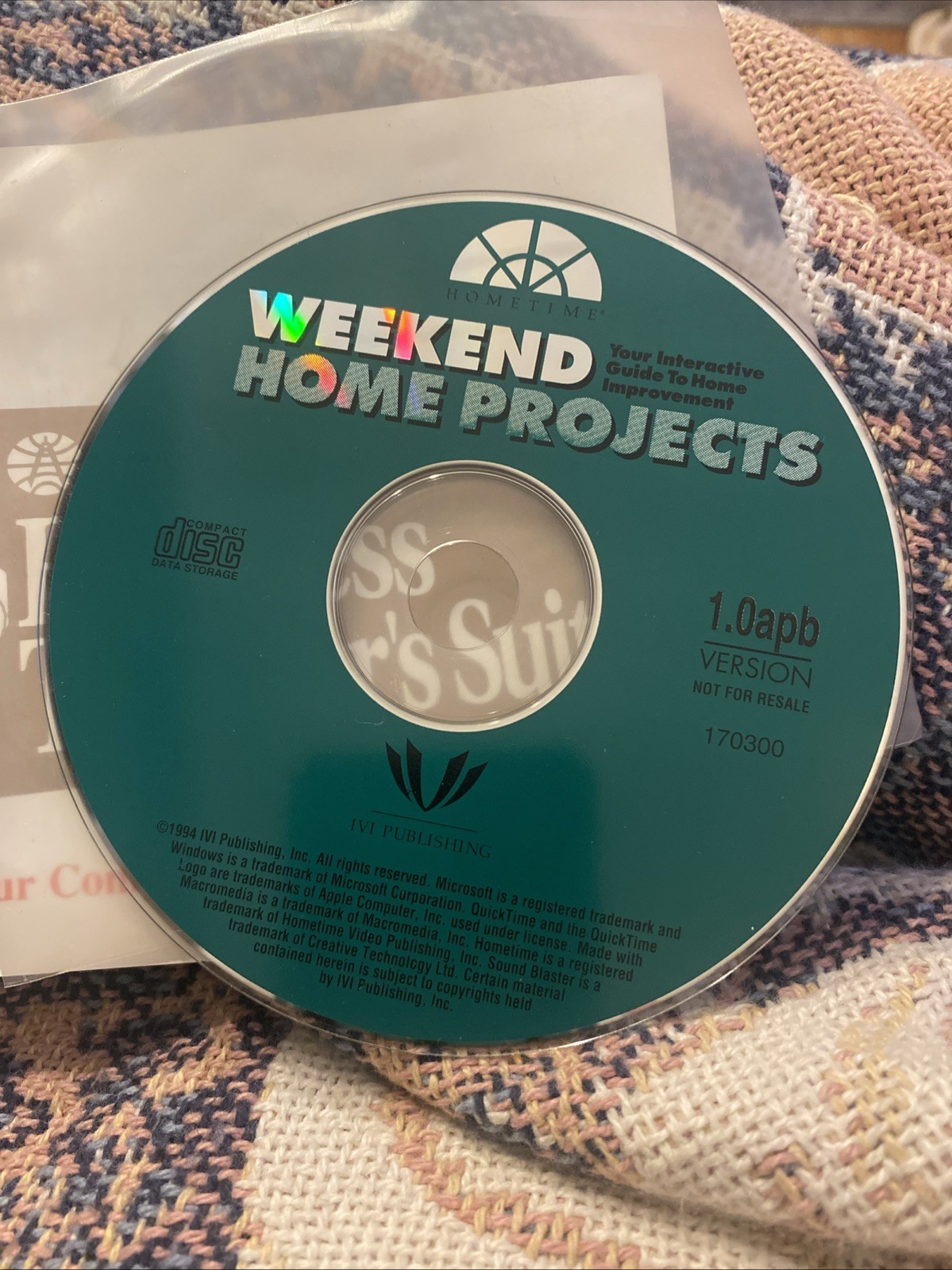 Home Time Weekend Home Projects PC CD Software