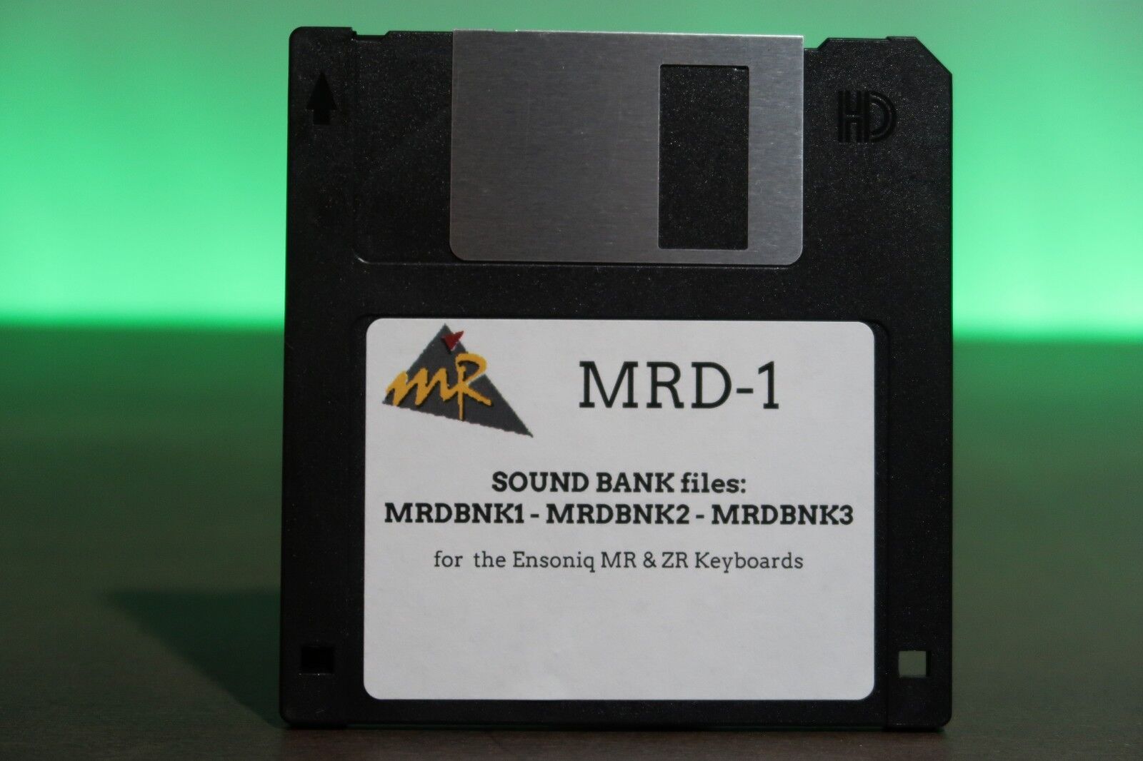 Ensoniq MR & ZR Series MRD-1 Sound Banks Disk - MR-61 MR-76  ZR-76MRD1 