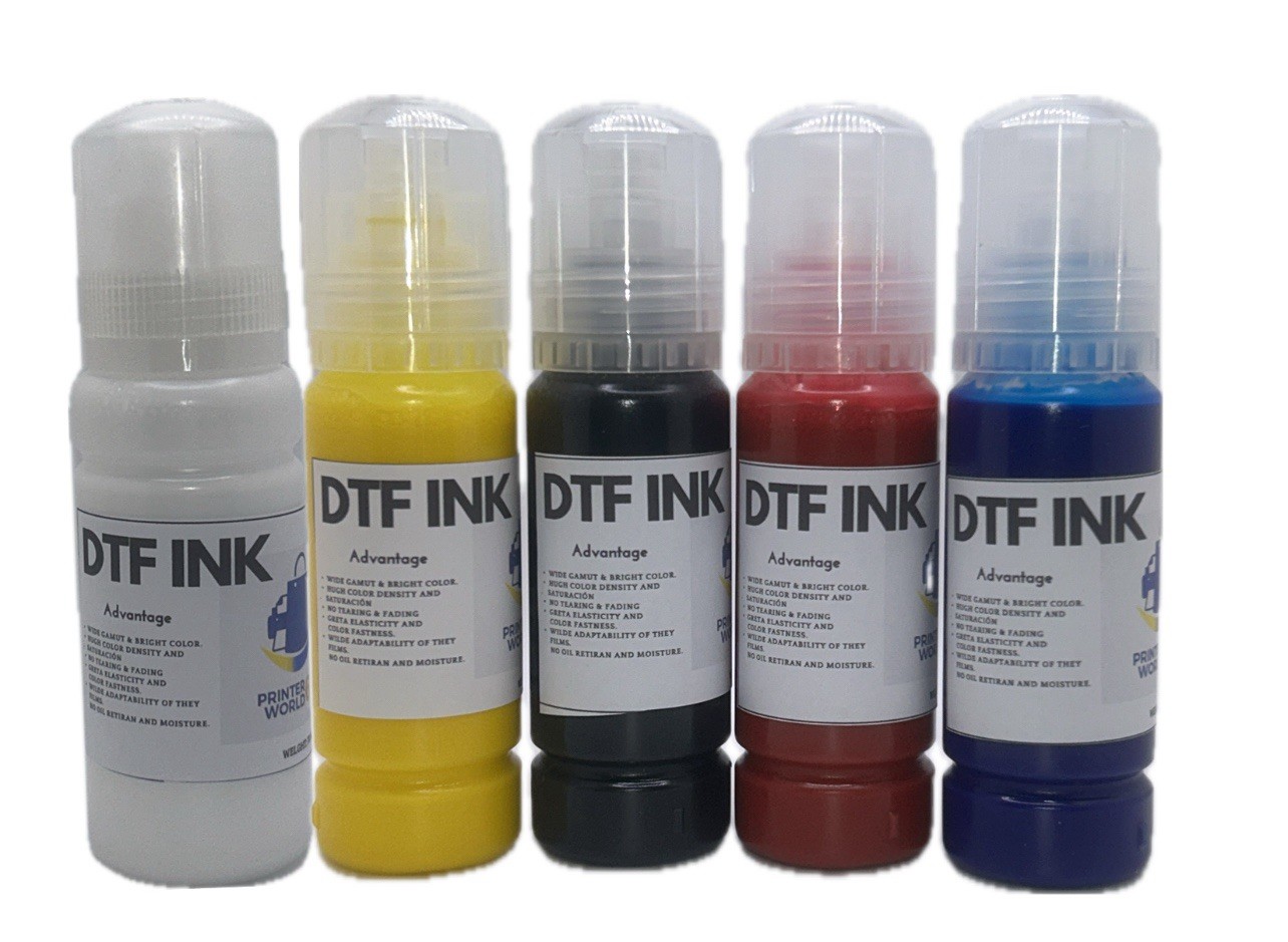 DTF Ink for DTF Film SedimentFree DTF Transfer Ink Refill for Epson DX5 DX7