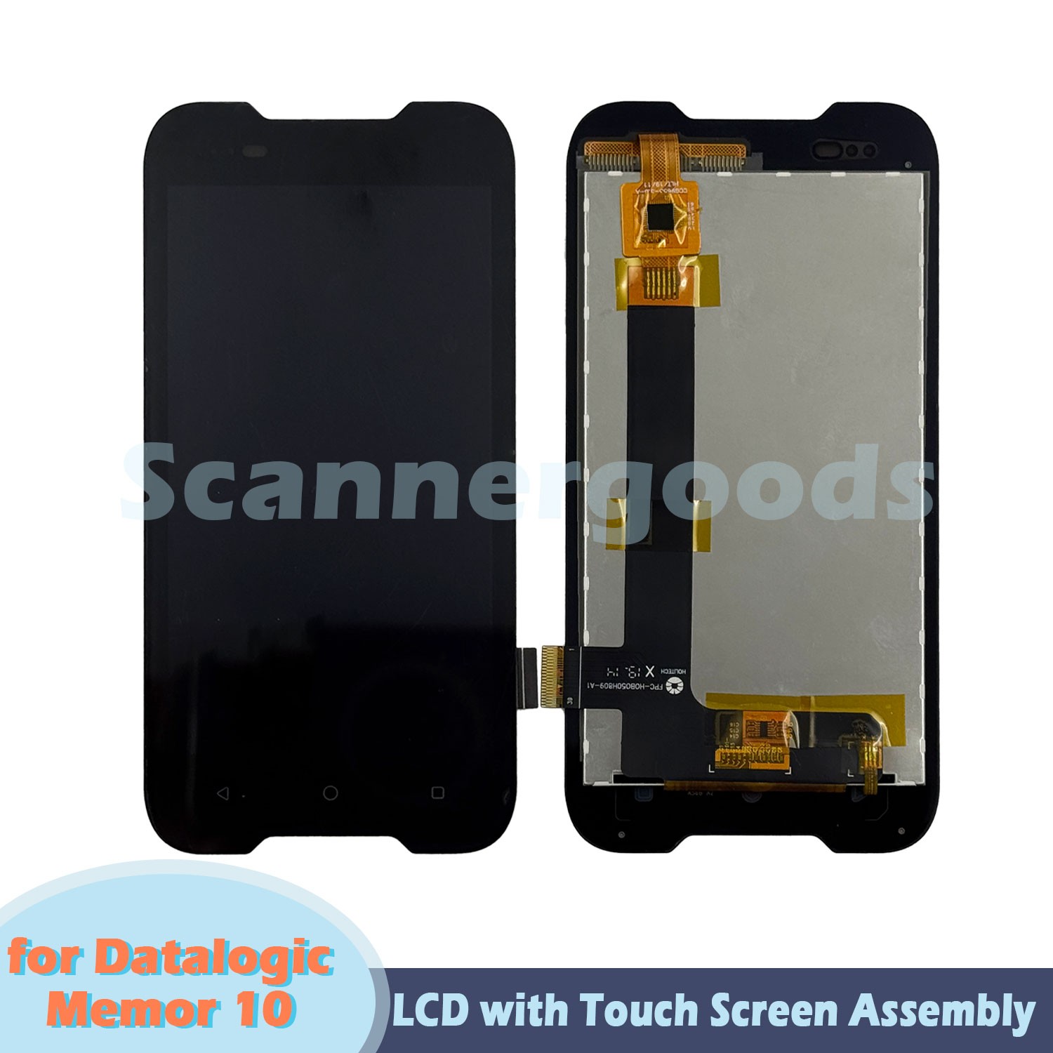 LCD Module with Touch Screen Replacement for Datalogic Memor 10